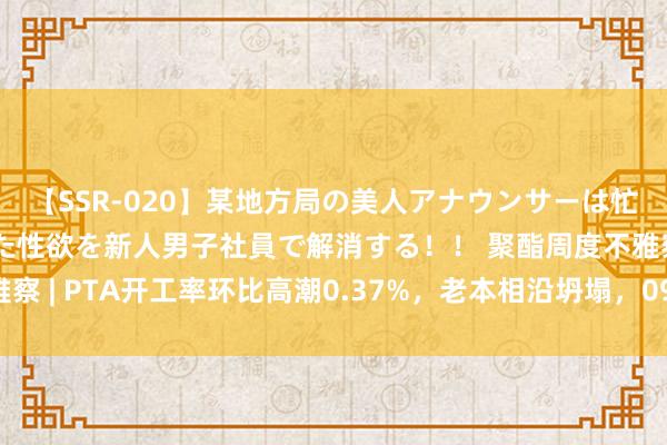 【SSR-020】某地方局の美人アナウンサーは忙し過ぎて溜まりまくった性欲を新人男子社員で解消する！！ 聚酯周度不雅察 | PTA开工率环比高潮0.37%，老本相沿坍塌，09合约能否布局空单？