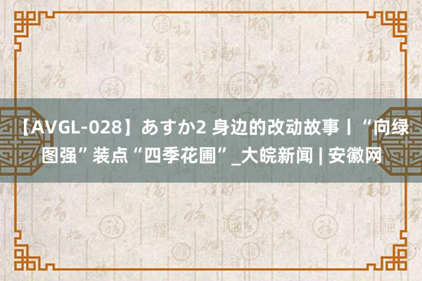 【AVGL-028】あすか2 身边的改动故事丨“向绿图强”装点“四季花圃”_大皖新闻 | 安徽网